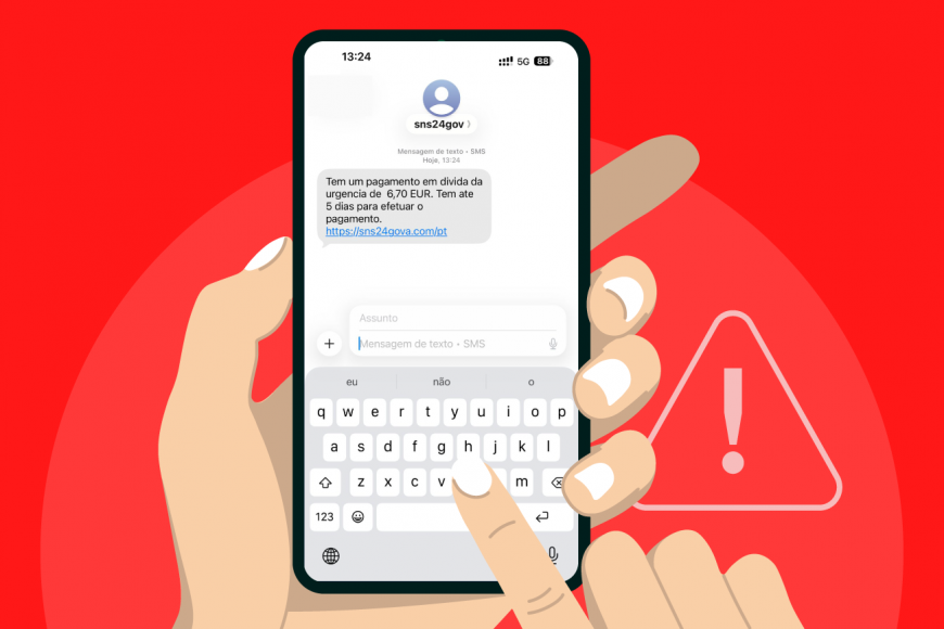 Governo alerta para comunica&ccedil;&otilde;es fraudulentas em nome do SNS