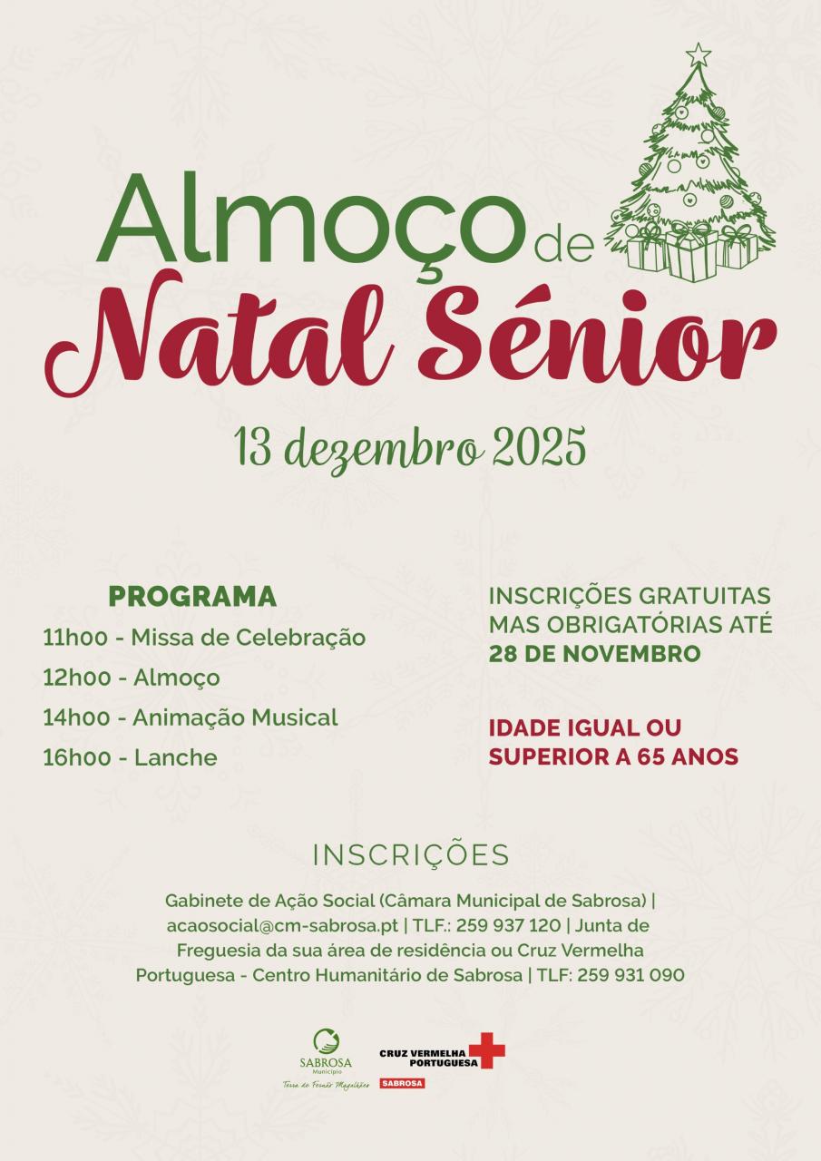 Almo&ccedil;o de Natal S&eacute;nior